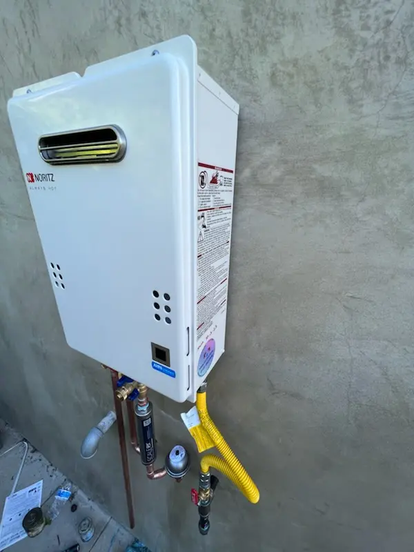 Tankless water heater installation for Remlap homes