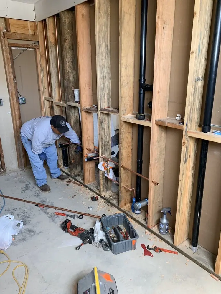 Commercial rough-in plumbing for Gas Line Repair in Remlap